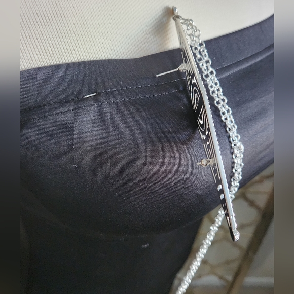 Crystal Encrusted Statement Necklace/Broach - Picture 6 of 17